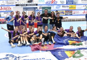 El equipo del Clavidel Aula campeon de castilla y Leon