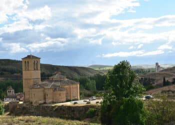 Entorno de la iglesia de la Veracruz. / JOSÉ ANTONIO SANTOS