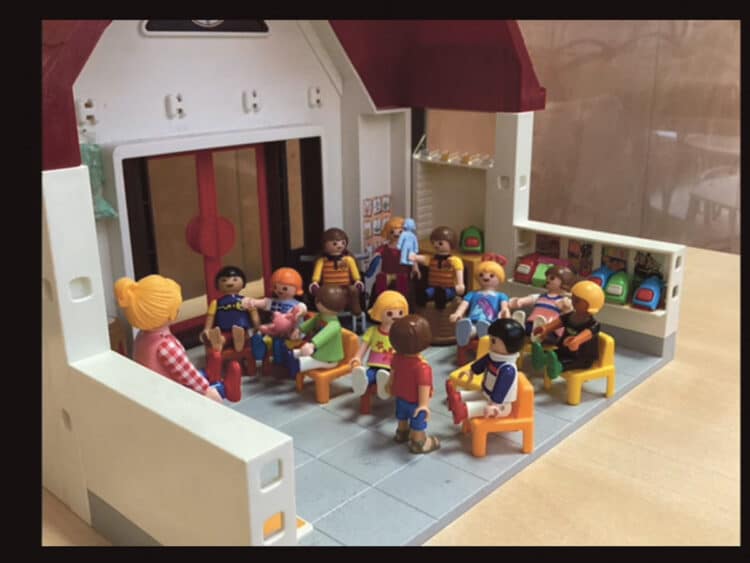 Ejemplo de una de las creaciones realizadas por los estudiantes de los Grados en educación. / Myriam de la Iglesia Gutiérrez