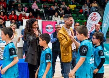 Un instante durante la entrega de premios celebrada en el Pedro Delgado./CD SEGOSALA