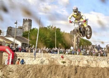 Un participante durante el ‘Villa de Coca’ de una edición pasada./E.A