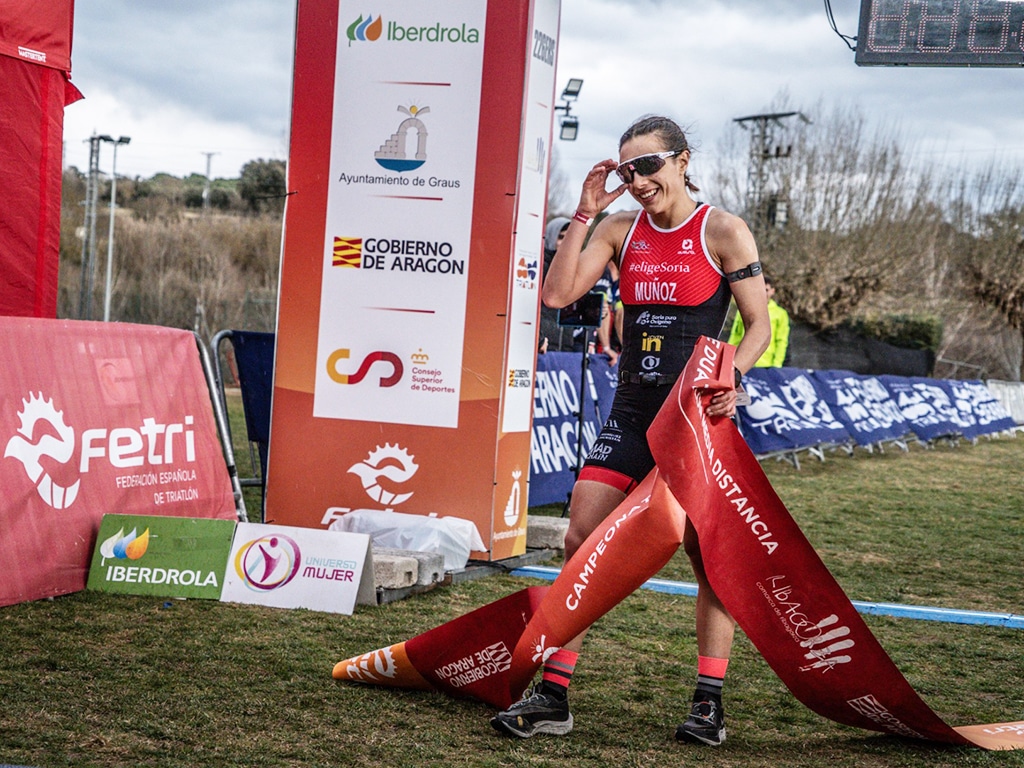 Marina Munoz Campeonato de Espana Duatlon Graus FETRI