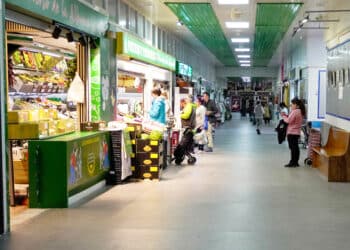 Mercado de La Albuera. / Héctor Criado