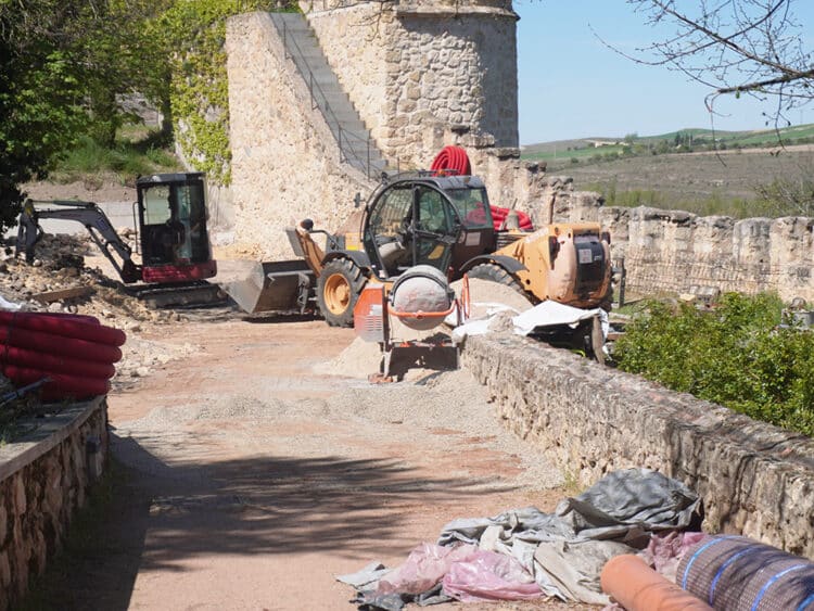 Avanzan las obras de acondionamiento del Jardín de los Poetas 1 Obras en el Jardín de los Poetas. / Alejandra Serna