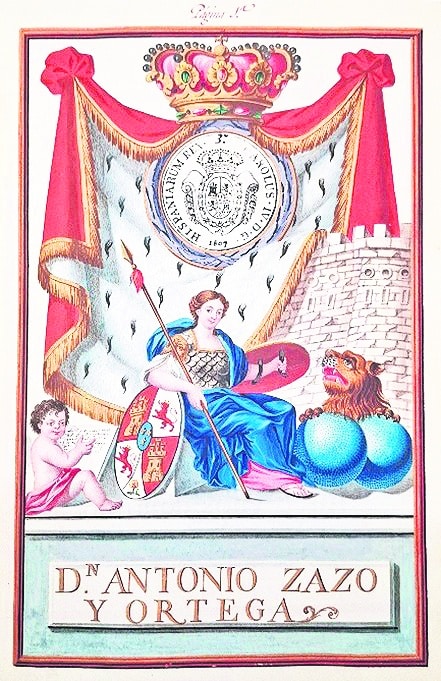 Manuscrito de 1807 sobre el privilegio de nobleza de la familia Ortiz de Paz.