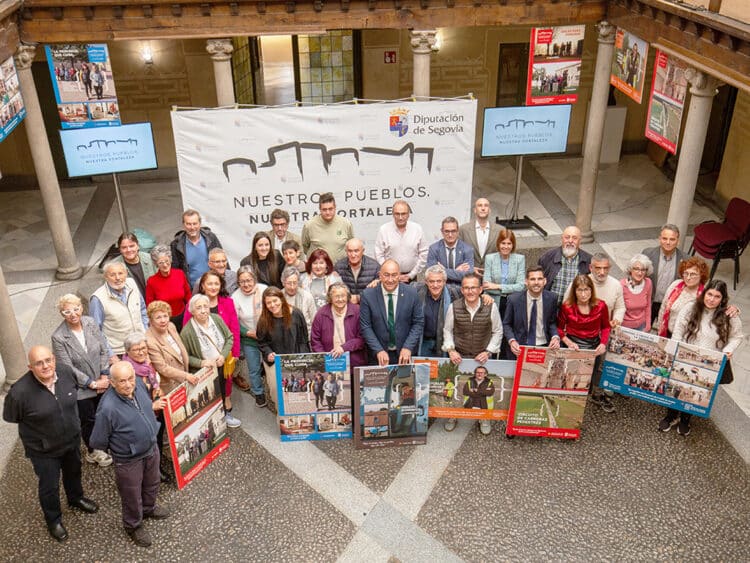 Presentación de la campaña 'Nuestros pueblos, nuestra fortaleza'. / DIPUTACIÓN