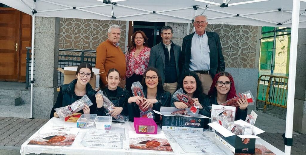 Presidente IGP chorizo Cantim Juan Luis Lopez alcaldesa Ines Escudero Jose Ramon Marinero Consorcio regulador y Jorge Mendoza