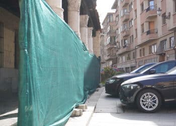 Trabajos de restauración de la iglesia de San Nicolás. / ALEJANDRA SERNA