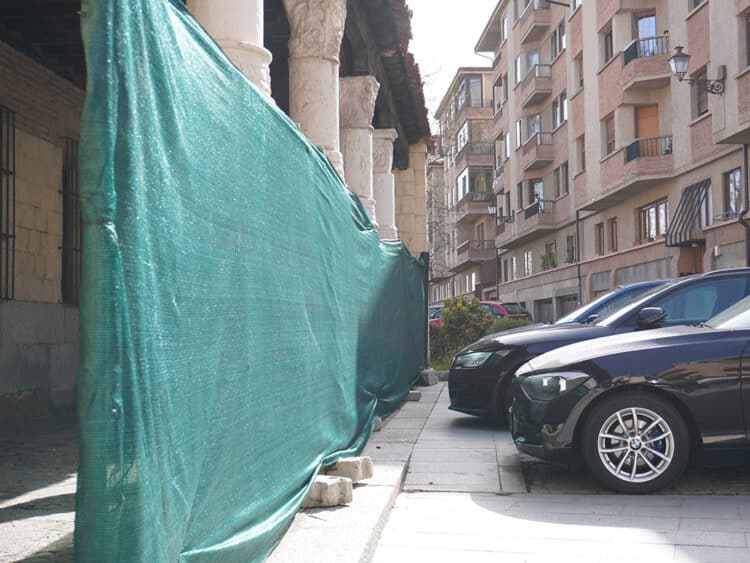 Trabajos de restauración de la iglesia de San Nicolás. / ALEJANDRA SERNA