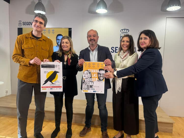 Presentación de la Semana de las Universidades. / AYUNTAMIENTO DE SEGOVIA