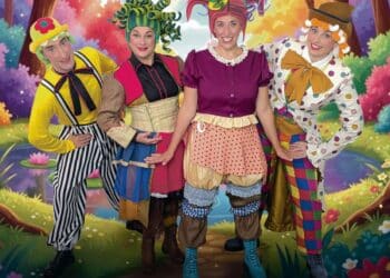 Los miembros de la compañía PTCLAM, que actuarán el sábado 25 en Cantimpalos.