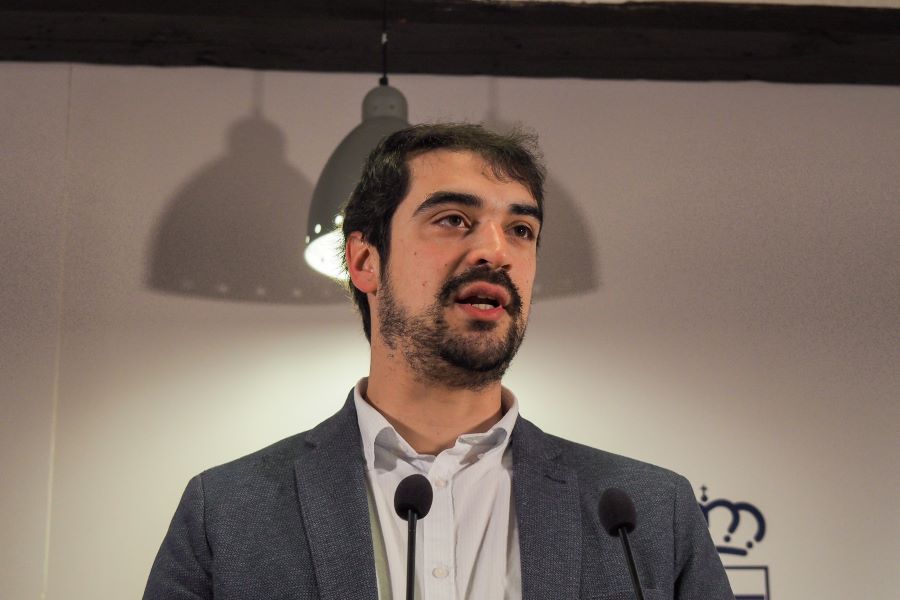 El Concejal de Sostenibilidad Ambiental del Ayuntamiento de Segovia, Gabriel Cobos. HÉCTOR CRIADO