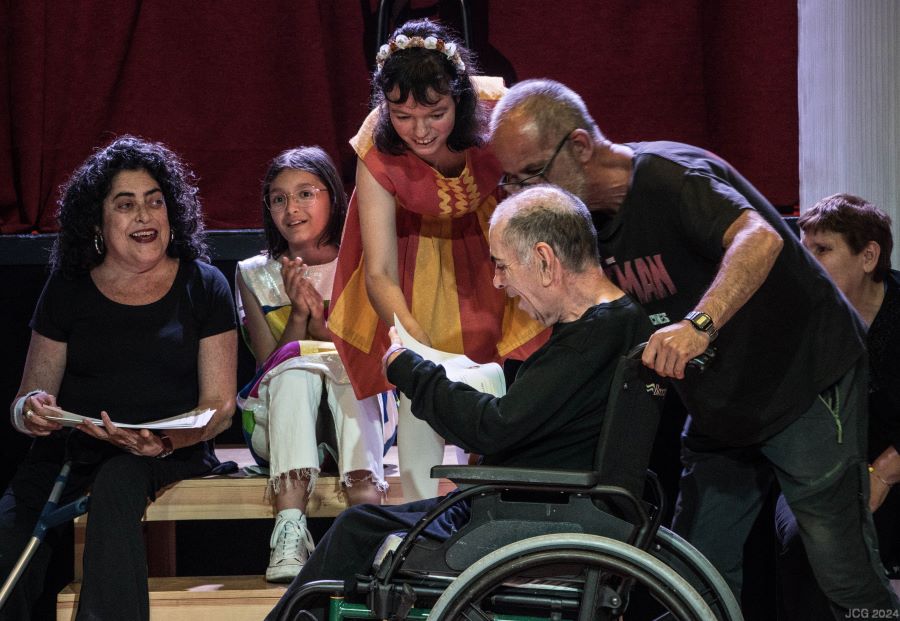 Uno de sus principales retos ha sido demostrar que lo que hacen es teatro profesional. / PALADIO ARTE