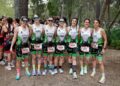 El equipo femenino del club segoviano en Albacete./T. LACERTA