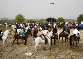 Concentración de caballistas. /MARIO ANTÓN LOBO
