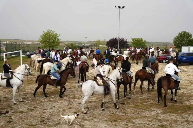 Concentración de caballistas. /MARIO ANTÓN LOBO