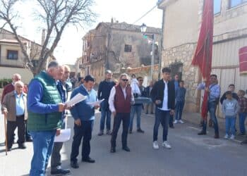 Procesión del Encuentro en Caballar / E.A.