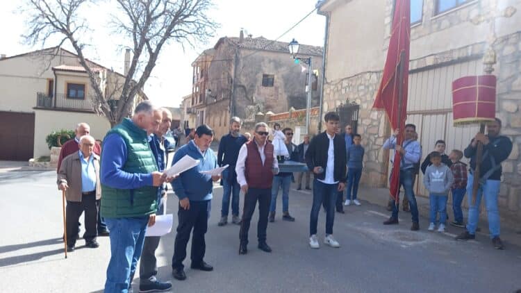 Procesión del Encuentro en Caballar / E.A.