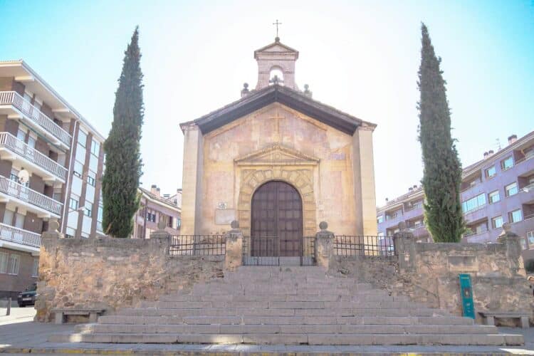Ermita del Cristo del Mercado, barrio en el que se produjeron los hechos juzgados./ HÉCTOR CRIADO