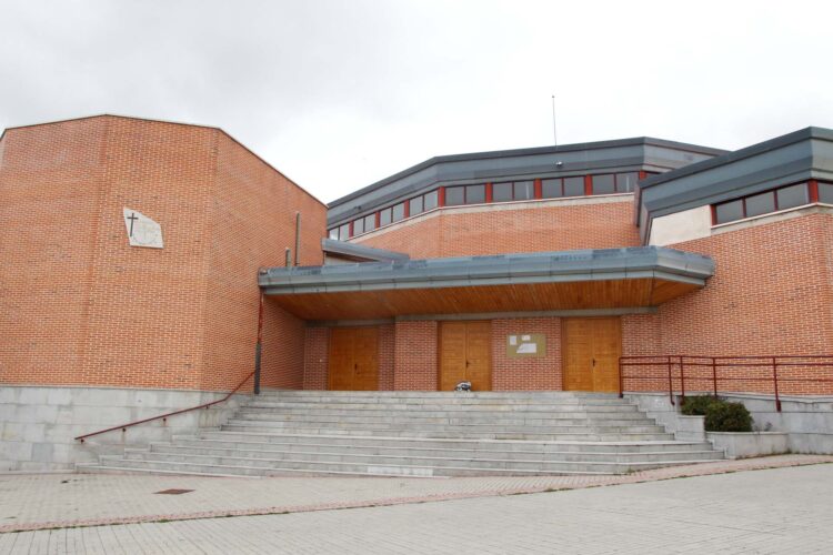 Plaza donde se ubica la iglesia de Nueva Segovia. / E.A.