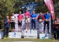 Santiago López posa como segundo clasificado (M21B) en el XIX Trofeo Quijotes./SEGOVIA ORIENTACIÓN