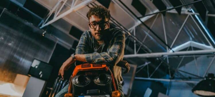 Lucho RK, cantante y compositor español de reguetón y trap. Los 40