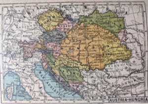 Mapa en “Geografía, Paluzie”, de 1907.