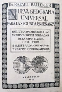 “Nueva geografía universal”.