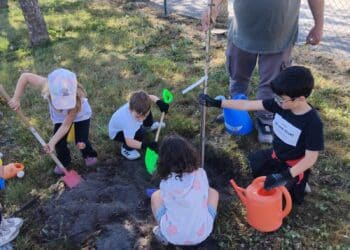 Vista de algunos participantes de la actividad / AYTO. DE FUENTEPELAYO