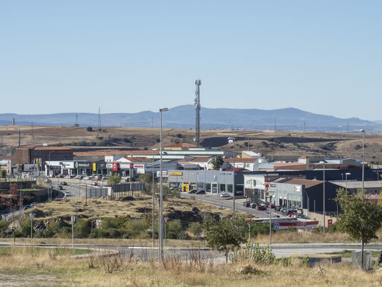 Polígono de El Cerro, en Segovia. / NEREA LLORENTE