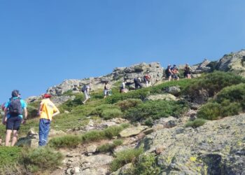 Participantes en una ruta de una edición anterior.