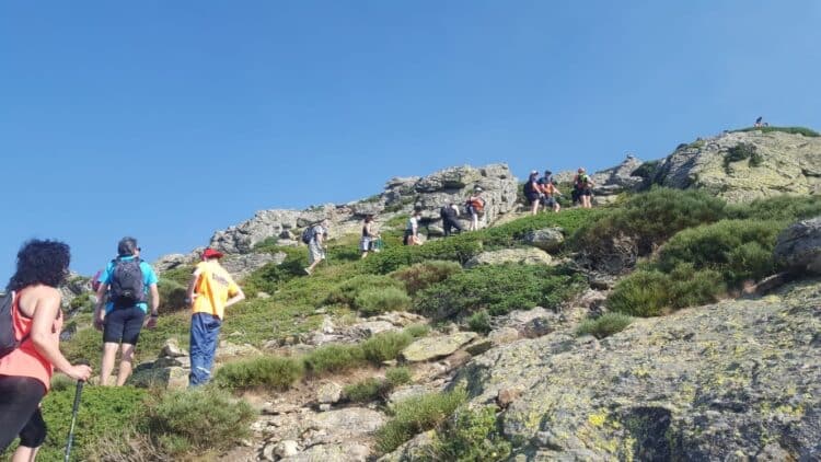 Participantes en una ruta de una edición anterior.