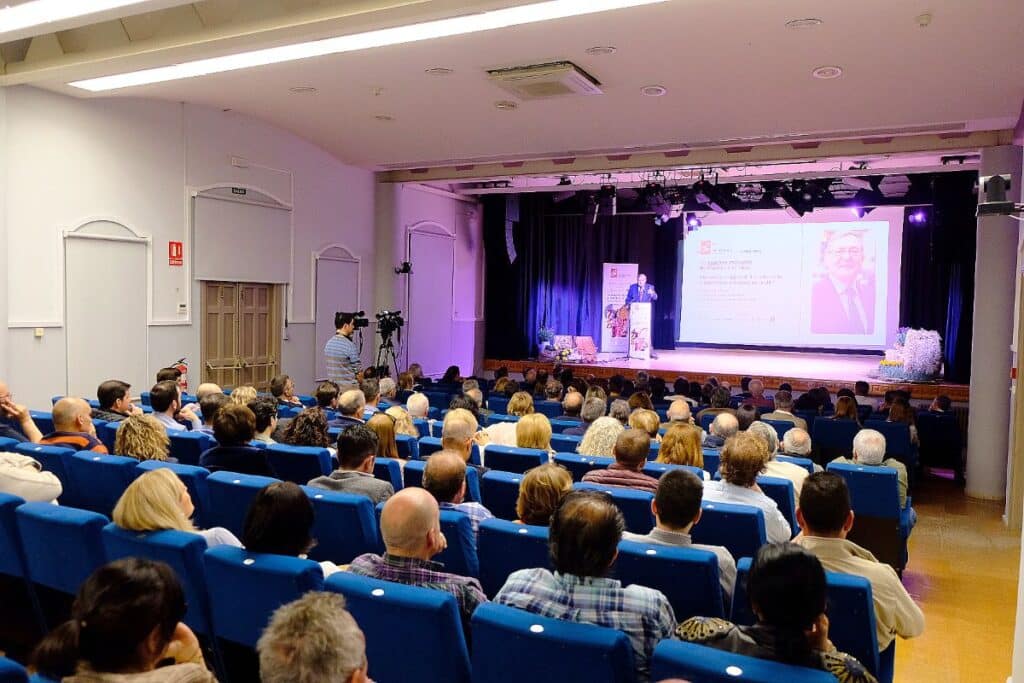 ‘De Segovia a Tu Mesa’ premia el talento agroalimentario de la provincia 2 Ponencia de Jorge Jordana, en la tercera edición de los Premios ‘De Segovia a Tu Mesa’ / DIEGO GÓMEZ