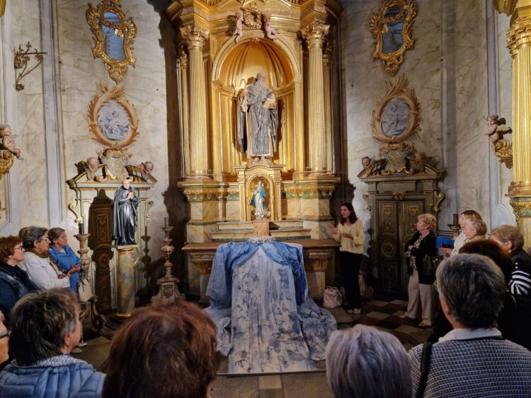 Momento de la visita. /DIPUTACIÓN DE SEGOVIA