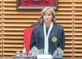 La presidenta del Tribunal Superior de Justicia de Castilla y León, Ana del Ser. / Ricardo Ordóñez