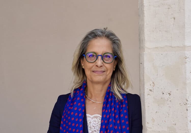 Pilar Garcés se convierte en la primera mujer rectora de la Universidad de Valladolid. / Miriam Chacón