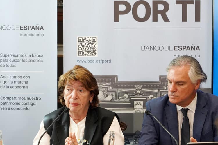 Soledad Núñez presenta el Informe de Inclusión Financiera en España de 2025. / Miriam Chacón