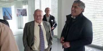 Visita del Consejero de Cultura, Turismo y Deporte al centro. / Rubén Cacho