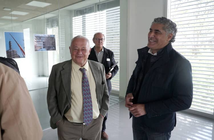 Visita del Consejero de Cultura, Turismo y Deporte al centro. / Rubén Cacho