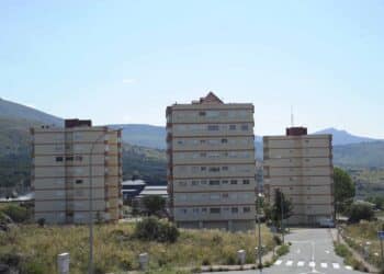 Fotografía de archivo. Viviendas en San Rafael, una de las localidades que forman parte de la comarca de Segovia Sur / KAMARERO