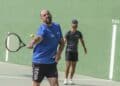 Un encuentro de frontenis durante la pasada edición del Torneo Interpueblos./DIPUTACIÓN