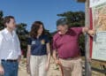 Mañueco y Ayuso durante la visita. /JUNTA DE CASTILLA Y LEÓN