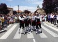 Baile tradicional de paloteo.