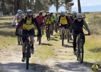 Participantes durante la cita celebrada en Mozoncillo./FUND. CAJA RURAL