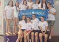 Delegación del club segoviano en la cita en Valladolid./CASINO DE LA UNIÓN