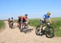 Varios corredores durante un instante de la prueba celebrada en la pasada edición./UNIÓN CICLISTA CANTIMPALOS
