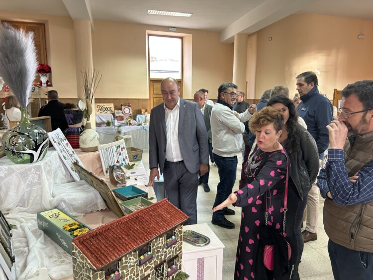 De Vicente visita una de las exposiciónes en otra edición./DIPUTACIÓN DE SEGOVIA