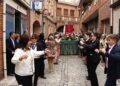 Jotas durante la procesión. /MARIO ANTÓN LOBO
