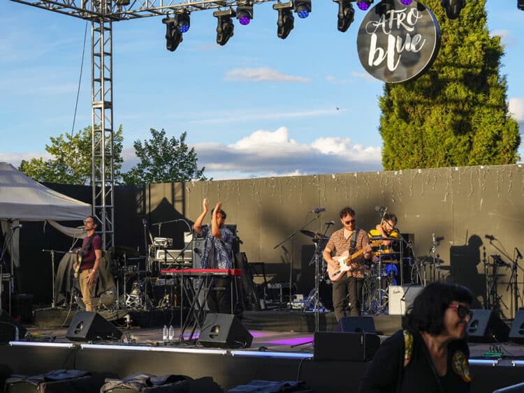 Afroblue se aproxima al lleno total 1 Una de las actuaciones del Festival Afroblue./ E.A.