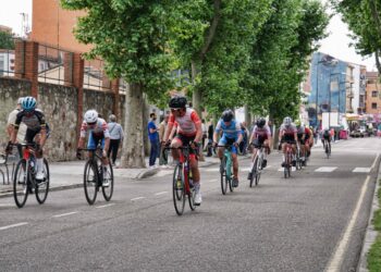 Integrante del club segoviano durante la cita celebrada en Zamora./CC53X13